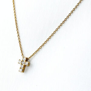VAN CLEEF & ARPELS Gold Diamond Necklace